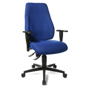 Kancelárska stolička LADY SITNESS modrá