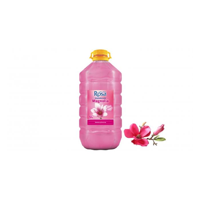 ROSA tekuté mydlo antibakteriál. 5l - magnólia