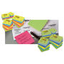 Samolepiaci bloček Post-it recyklované, 38x51 mm, žlté
