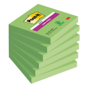 Samolepiaci bloček Post-it Super Sticky zelené 76x76mm