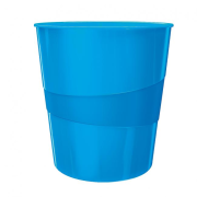 Kôš plastový Leitz WOW 15 ℓ modrý