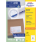 Etikety univerzálne 105x74mm Avery A4 100 hárkov