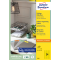 Etikety farebné 70x37mm Avery A4 100 hárkov žlté