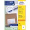 Etikety univerzálne 105x148mm Avery A4 100 hárkov