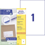 Etikety univerzálne 210x297mm Avery A4 100 hárkov
