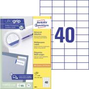 Etikety univerzálne 52,5x29,7mm Avery A4 100 hárkov