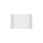 Obal na zošity A6, priehľadný, 110mic