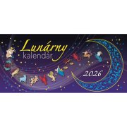 Stolový kalendár stĺpcový 29,7 x 13,8 cm - Lunárny 2026