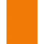 Farebný výkres Herlitz 50 x 70 cm, 10 hárkov, 300 g, oranžový