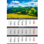 Nástenný kalendár 3-mesačný Hory 31,5 x 45 cm 2026