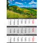 Nástenný kalendár 3-mesačný Hory 31,5 x 45 cm 2026