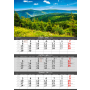 Nástenný kalendár 3-mesačný Hory 31,5 x 45 cm 2026
