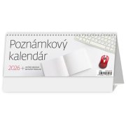 Stolový kalendár stĺpcový 24,6 x 9,6 cm - Poznámkový 2026
