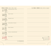 Diár New Praga týždenný vreckový 9x14cm zelený 2026