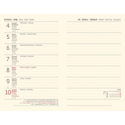 Diár New Praga týždenný vreckový 9x14cm zelený 2026