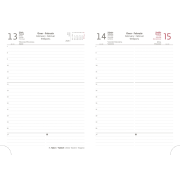 Diár Print classic denný A5 14,3x20,5cm zelený 2026