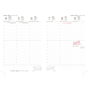 Diár Print classic týždenný A5 14,3x20,5cm zelený 2026