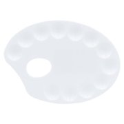 Paleta maliarska JUNIOR biela