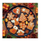 Vianočné servítky Gingerbread icing decorated 33x33 cm, 20ks