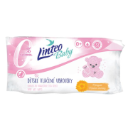 Vlhčené obrúsky Linteo Baby Soft and Cream, 72 ks