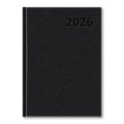 Diár denný A5 Manager 2026 - čierny