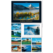 Nástenný kalendár 33 x 33 cm Colours of nature 2026