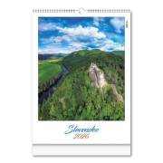 Nástenný kalendár 34 x 46 cm - Slovensko