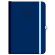 Diár týždenný A5 FLORENCIA navy s gumkou 2026