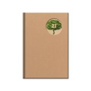 Denný diár A5 - FOLK červený