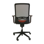 Kancelárska stolička DUCK SYN červená (Bombay 33) + podrúčky P44