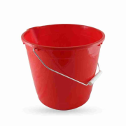Vedro okrúhle s výlevkou objem 10 l červené