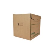 Zberný box H/H zelená potlač