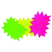 Popisovateľný farebný kartón ježko 16x24cm APLI mix ružová-zelená