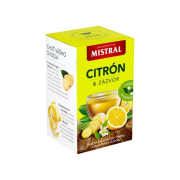 Čaj MISTRAL ovocný Citrón a zázvor HB 40 g
