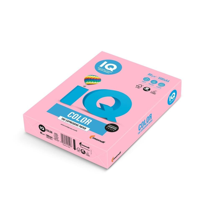 farebny papier ruzovy