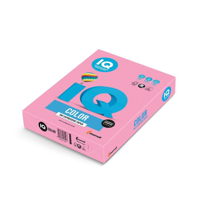 farebny papier ruzovy